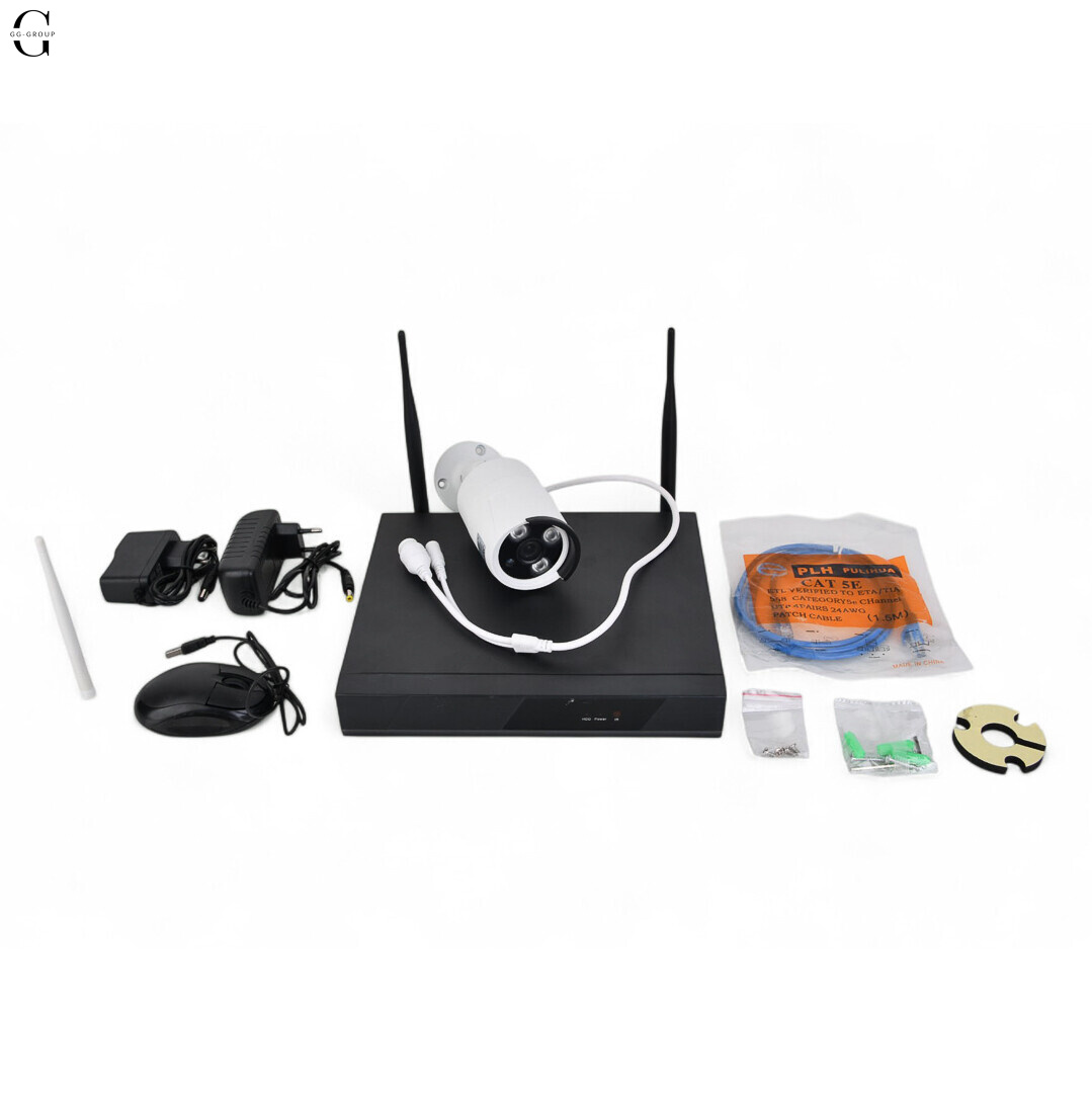Набор видеонаблюдения (4 камеры) WIFI TS-8824C-4CH